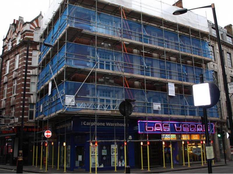 scaffolding erection in London