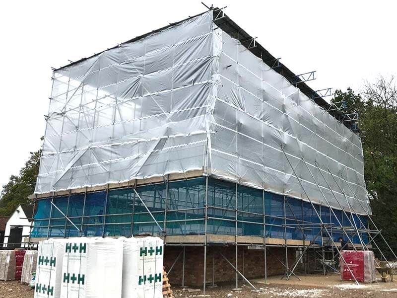Residential scaffolding options