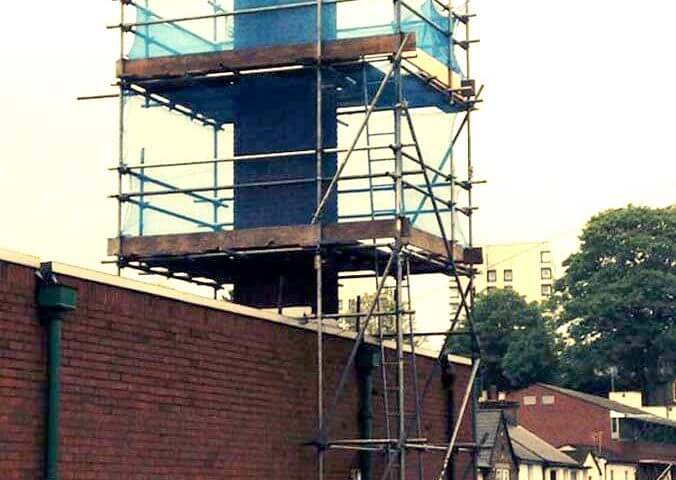 Unusual solutions involving the use of scaffolding